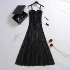 Fancy Long Call Of The Night Lace Dress
