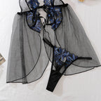 Exotic Lace See-Through Night Tulle