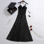 Fancy Long Call Of The Night Lace Dress