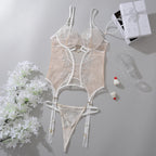 Exotic Transparent Boudoir Lace Corset