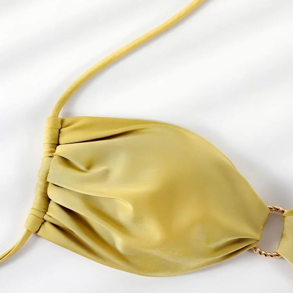 Elegant 2Pcs Bandage Bikini Set