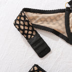 Intimate Hollow Out Splicing Bandage Bikini