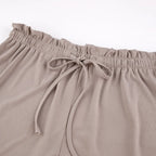 Casual 3-piece Knitted Pajama Set