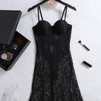 Fancy Long Call Of The Night Lace Dress