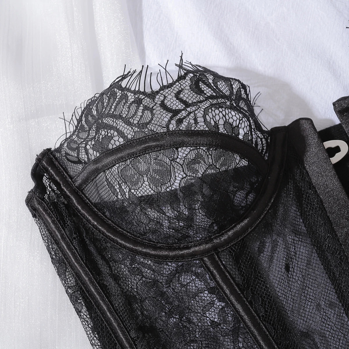 Sensual 2Pcs Lace Palace Corset