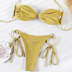 Elegant 2Pcs Bandage Bikini Set