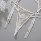 Exotic Transparent Boudoir Lace Corset