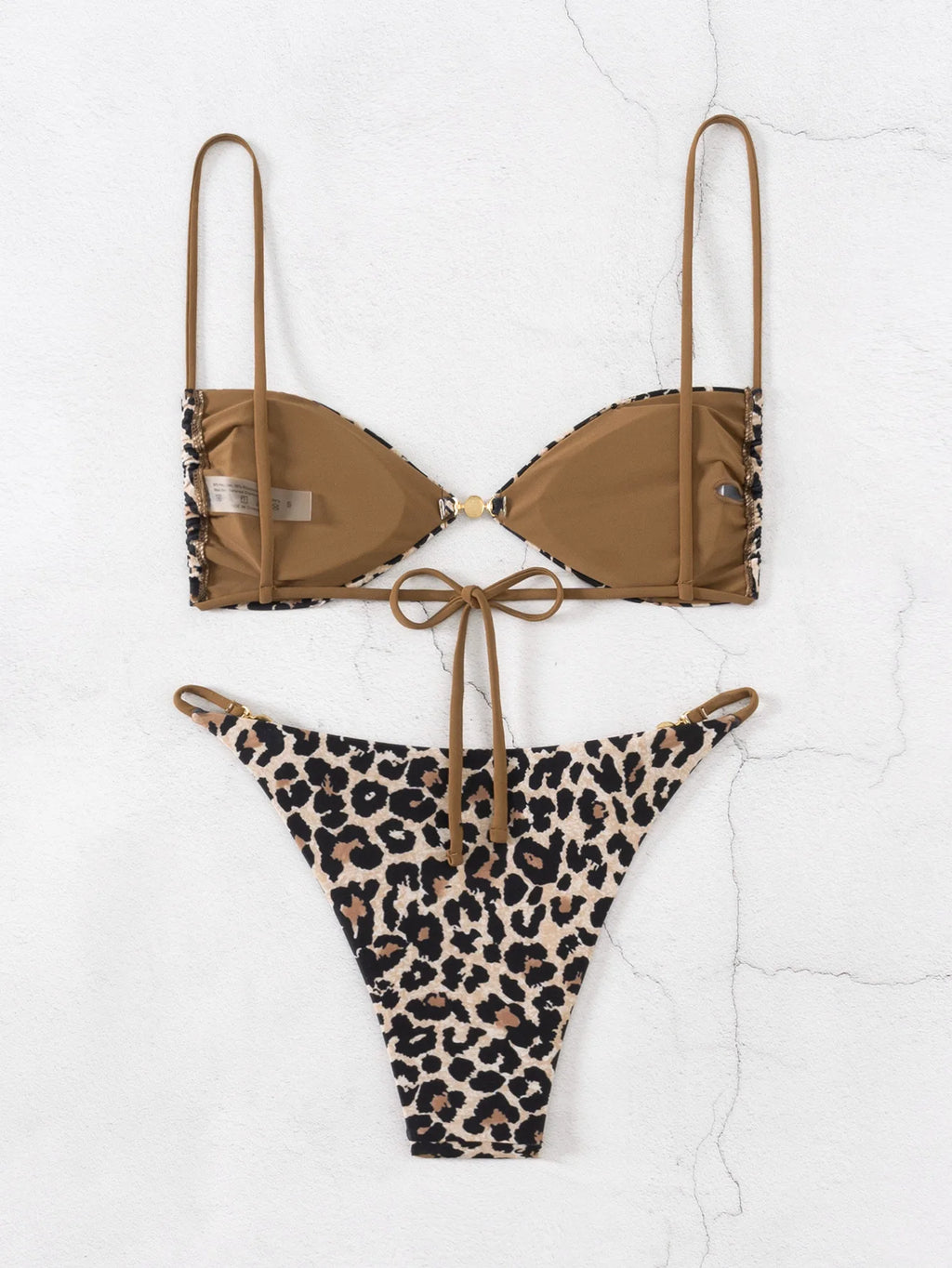 Seductive Leopard Land & Sea Bikini Set