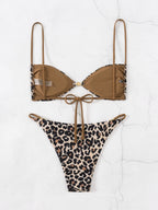 Seductive Leopard Land & Sea Bikini Set