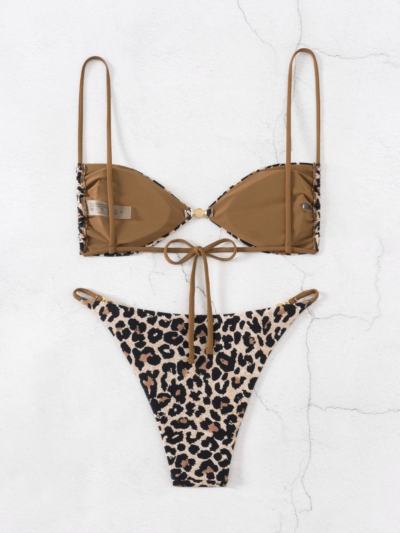 Seductive Leopard Land & Sea Bikini Set