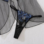Exotic Lace See-Through Night Tulle