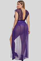 Plus Size Locked Away Lover Lingerie Gown