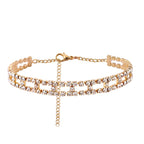 Cute Rhinestone Tennis Ankle Chain (variety)