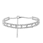 Cute Rhinestone Tennis Ankle Chain (variety)