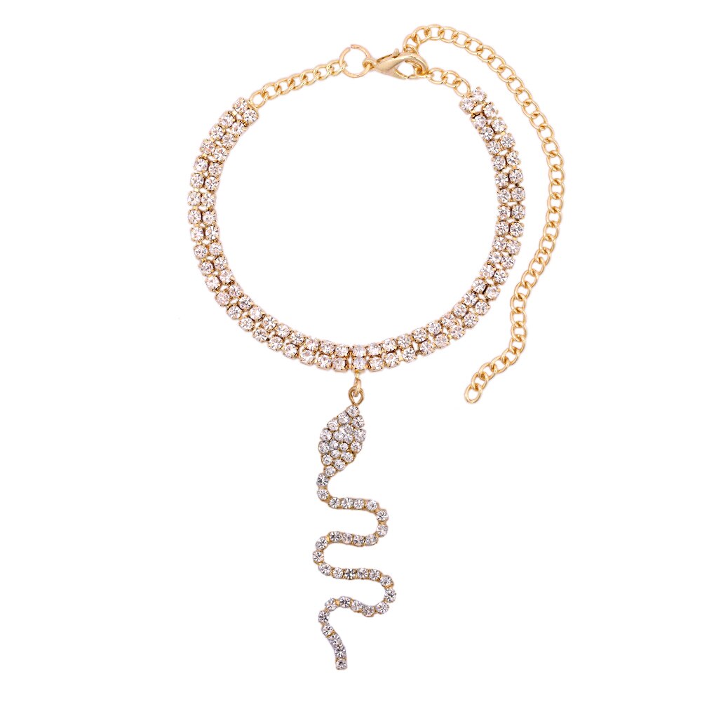 Cute Rhinestone Tennis Ankle Chain (variety)